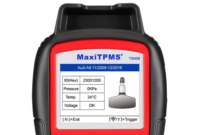 Autel Maxitpms 1-Sensor 8pcs Pack with Battery Tester Metal Stem TPMS Sensor 315MHz 433MHz Universal Tire Sensor Work with TS408/TS601/TS508/TS601/TS608/MK808TS/ms906ts/its600 