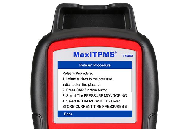 Autel MaxiTPMS TS408 TPMS Diagnostic Service Tool Tire Sensor Program Activate 
